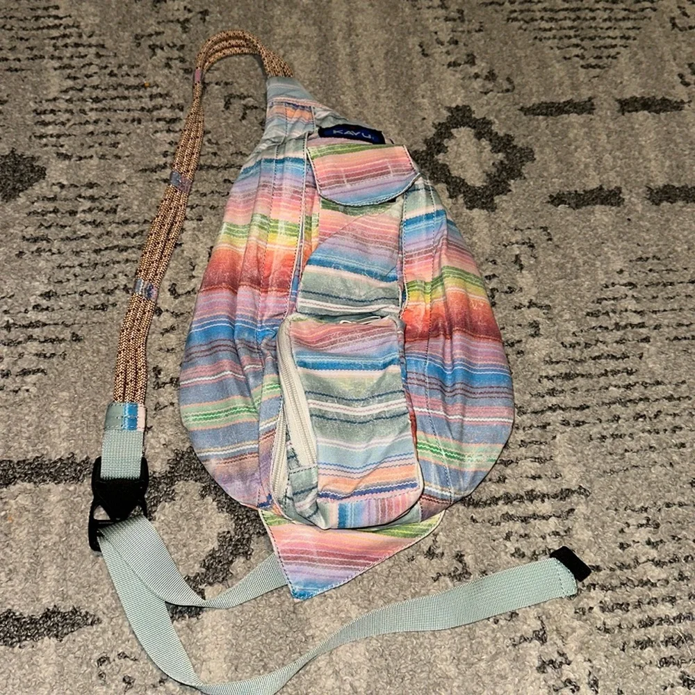 Kavu MINI ROPE SACK- Color:‎ Rainbow Run